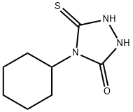 4-CYCLOHEXYL-3-MERCAPTO-4,5-DIHYDRO-1H-1,2,4-TRIAZOL-5-ONE