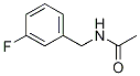 AcetaMide, N-[(3-fluorophenyl)Methyl]- Structural