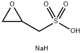 sodium 2,3-epoxypropane-1-sulphonate Structural
