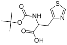 BOC-3-(4-THIAZOLYL)-DL-ALANINE Structural