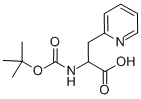 Boc-DL-2-pyridylalanine Structural