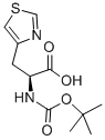 BOC-L-4-THIAZOLYLALANINE Structural