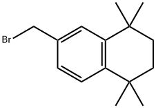 6-(BROMOMETHYL)-1,1,4,4-TETRAMETHYL-1,2,3,4-TETRAHYDRONAPHTHALENE Structural