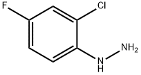 Hydrazine, (2-chloro-4-fluorophenyl)- (9CI) Structural