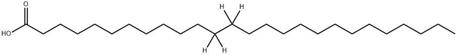 Hexacosanoic--d4 Acid Structural