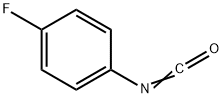 4-Fluorophenyl isocyanate Structural