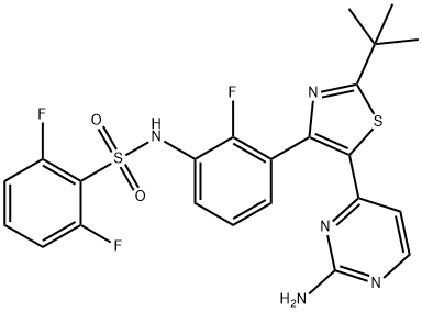 Dabrafenib Structural Picture