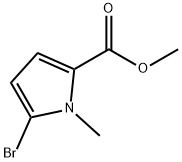 Methyl 5-broMo-1-Methyl-1H-pyrrole-2-carboxylate Structural