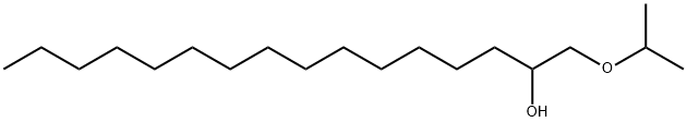isopropyl hydroxypalmityl ether Structural
