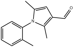 2,5-DIMETHYL-1-O-TOLYL-1H-PYRROLE-3-CARBALDEHYDE Structural