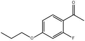 2'-FLUORO-4'-PROPOXYACETOPHENONE Structural