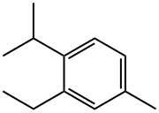 Benzene, 2-ethyl-4-methyl-1-(1-methylethyl)- (9CI) Structural