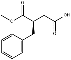 (R)-(+)-2-BENZYLSUCCINIC ACID 1-METHYL ESTER Structural