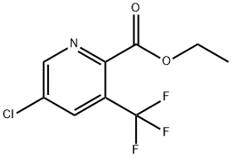 Ethyl 5-chloro-3-(trifluoromethyl)-2-pyridinecarboxylate Structural