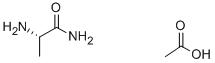 ALANINE-NH2 ACETATE SALT Structural