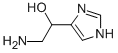 4(5)-(2-amino-1-hydroxyethyl)imidazole Structural