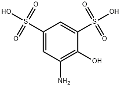 5-Amino-4-hydroxybenzene-1,3-disulphonic acid Structural