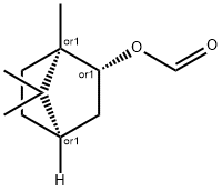 ISOBORNYL FORMATE Structural
