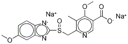 omeprazole acid Structural