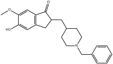 5-O-Desmethyl Donepezil Structural Picture
