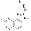 2-AZIDO-3,8-DIMETHYLIMIDAZO[4,5-F]QUINOXALINE Structural