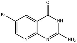 2-AMINO-6-BROMOPYRIDO[2,3-D]PYRIMIDIN-4(3H)-ONE Structural