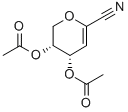 4,5-DI-O-ACETYL-2,6-ANHYDRO-3-DEOXY-D-ERYTHRO-HEX-2-ENONONITRILE