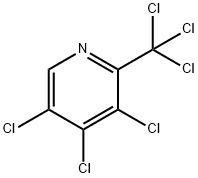 3,4,5-trichloro-2-(trichloromethyl)pyridine  Structural