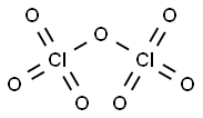 Dihyperchloric anhydride Structural