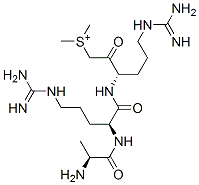 alanyl-arginyl-arginylmethyldimethylsulfonium Structural