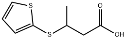 3-(2-THIENYLTHIO)BUTANOIC ACID Structural