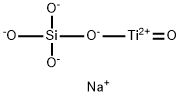 SODIUM TITANIUM SILICATE  Structural