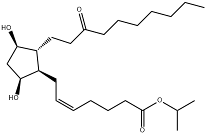 Isopropyl unoprostone Structural