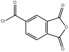 4-Chloroformylphthalic anhydride Structural