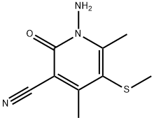 1-AMINO-4,6-DIMETHYL-5-(METHYLTHIO)-2-OXO-1,2-DIHYDROPYRIDINE-3-CARBONITRILE