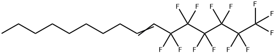 1-(PERFLUOROHEXYL)DEC-1-ENE Structural