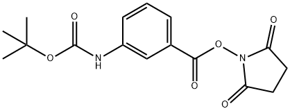 BOC-4-ABZ-OSU Structural