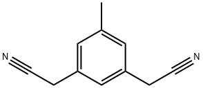 5-Methyl-1,3-benzenediacetonitrile Structural