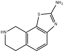 Thiazolo[4,5-h]isoquinolin-2-amine, 6,7,8,9-tetrahydro- (9CI) Structural