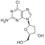 2-AMINO-6-CHLORO-9-(BETA-D-2-DEOXYRIBOFURANOSYL)PURINE