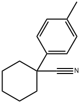 1-(4-Methylphenyl)-1-cyclohexanecarbonitrile Structural