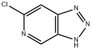 6-Chloro-3H-1,2,3-triazolo[4,5-c]pyridine Structural