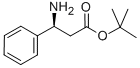 TERT-BUTYL (3S)-3-AMINO-3-PHENYLPROPANOATE Structural