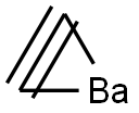 barium acetylide Structural