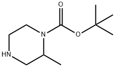 1-Boc-2-Methylpiperazine Structural Picture