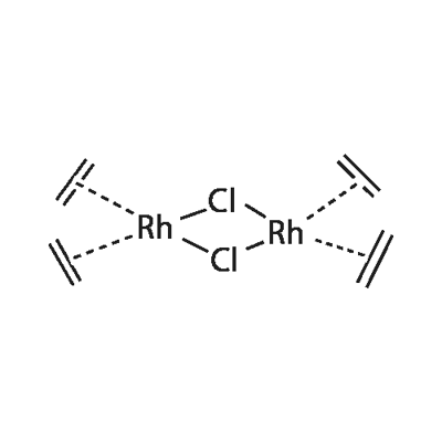 Chlorobis(ethylene)rhodium (I) dimer Structural