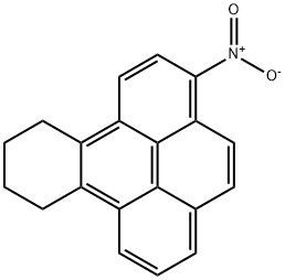 3-Nitro-9,10,11,12-tetrahydrobenzo(e)pyrene Structural