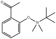 2-ACETYL-T-BUTYL-DIMETHYLSILYL-PHENOL Structural