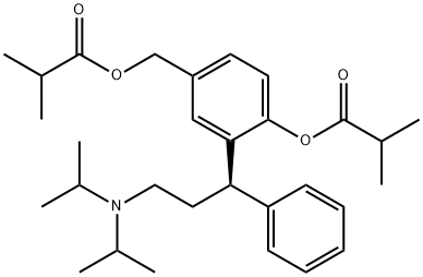 O-Isobutyryl (R)-Fesoterodine Structural