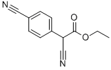 ETHYL 2-CYANO-2-(4-CYANOPHENYL)ACETATE Structural